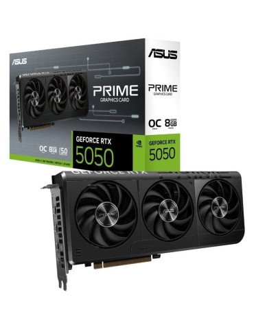 Tarjeta Gráfica Asus Prime GeForce RTX 5050 OC Edition/ 8GB GDDR6