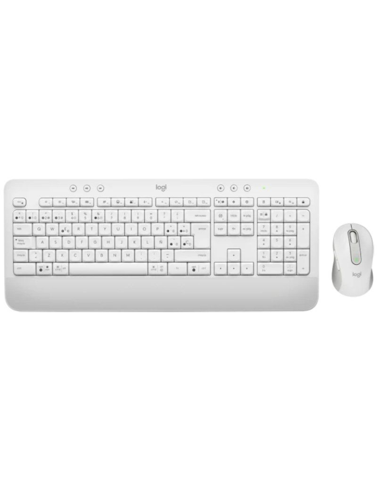Teclado y Ratón Inalámbricos Logitech Signature MK650 Combo For Business/ Blanco