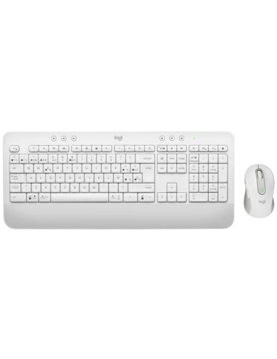 Teclado y Ratón Inalámbricos Logitech Signature MK650 Combo For Business/ Blanco