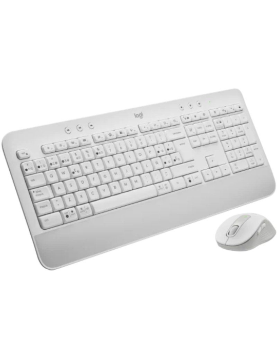 Teclado y Ratón Inalámbricos Logitech Signature MK650 Combo For Business/ Blanco
