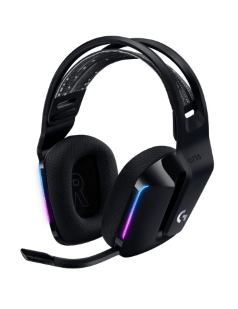Auriculares Gaming Inalámbricos con Micrófono Logitech G733/ Negros
