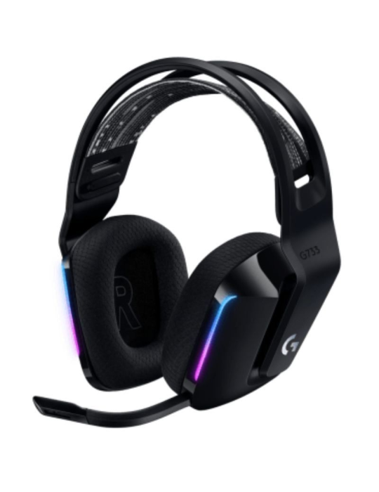 Auriculares Gaming Inalámbricos con Micrófono Logitech G733/ Negros