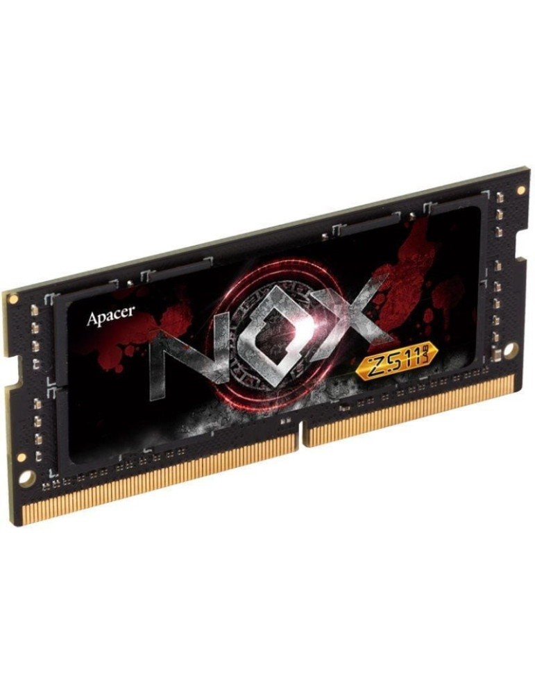 Memoria RAM Apacer NOX 16GB/ DDR4/ 3200MHz/ 1.2V/ CL20/ SODIMM