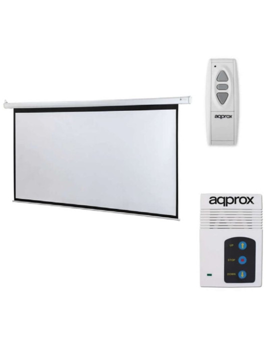 Pantalla de Proyección Eléctrica Approx appP120E/ 265 x 149cm