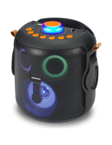 Altavoz con Bluetooth Daewoo Karaoke DW3008/ 15W/ 1.0 2