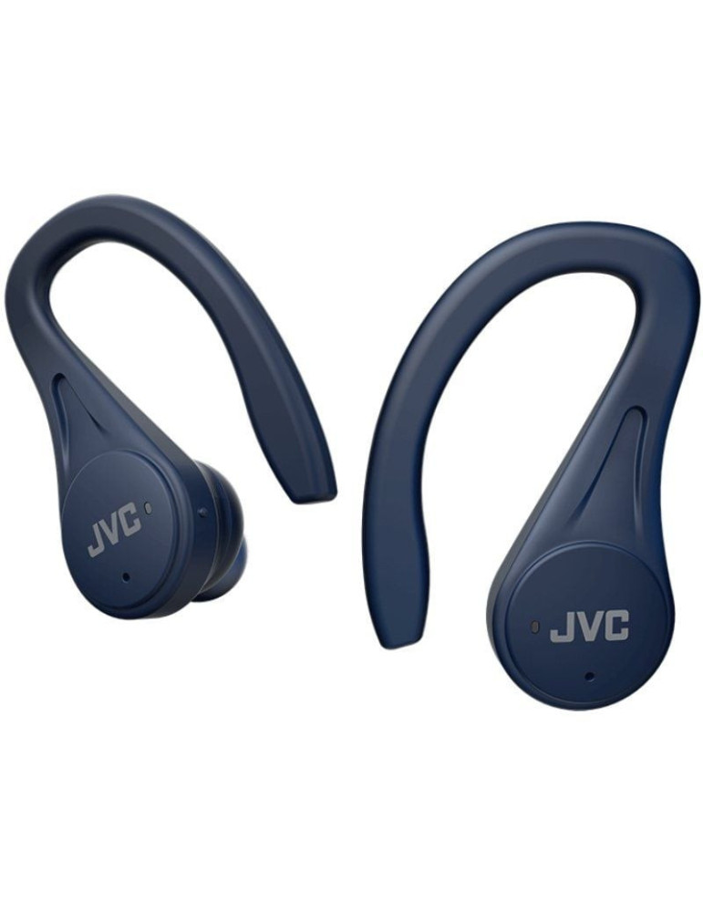 Auriculares Bluetooth JVC HA-EC25T con estuche de carga/ Autonomía 7.5h/ Azules