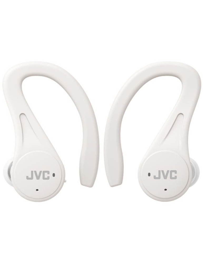 Auriculares Bluetooth JVC HA-EC25T con estuche de carga/ Autonomía 7.5h/ Blancos