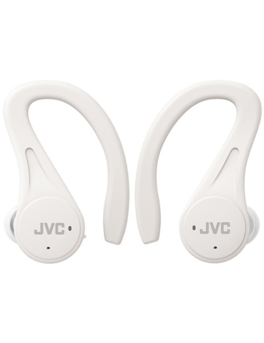 Auriculares Bluetooth JVC HA-EC25T con estuche de carga/ Autonomía 7.5h/ Blancos