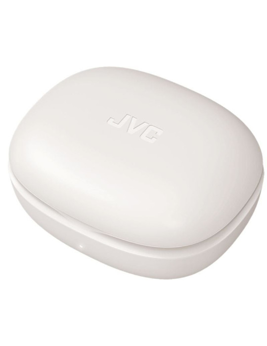 Auriculares Bluetooth JVC HA-EC25T con estuche de carga/ Autonomía 7.5h/ Blancos