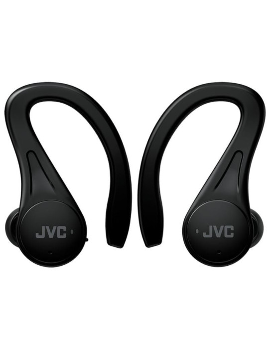 Auriculares Bluetooth JVC HA-EC25T con estuche de carga/ Autonomía 7.5h/ Negros