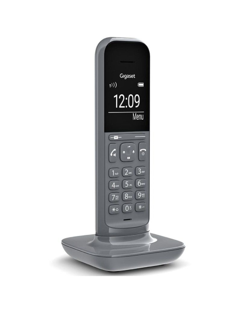 Teléfono Inalámbrico Gigaset CL390/ Pack DUO/ Gris