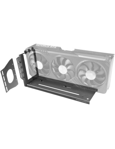 Soporte para Tarjeta Gráfica Mars Gaming MCA-GCV/ Compatibilidad Universal/ Negro