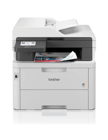 Multifunción Láser Color Brother MFC-L3760CDW WiFi/ Fax/ Dúplex/ Negra
