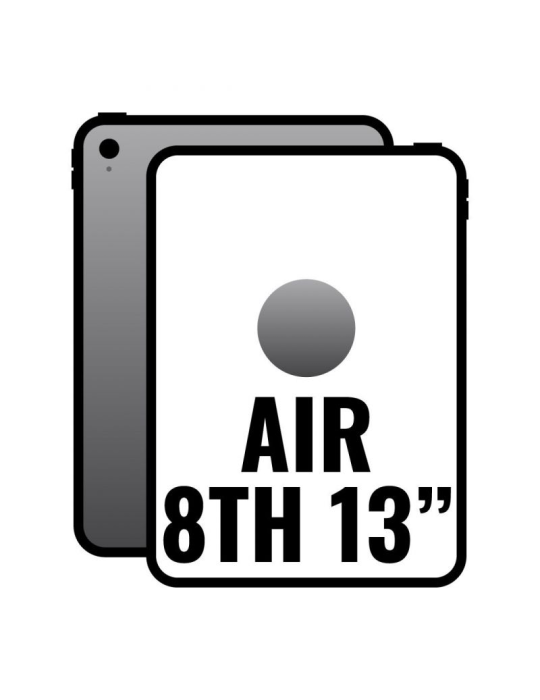 Apple iPad Air 13" 8th Wi-Fi Cell/ 5G/ M4/ 256GB/ Gris Espacial