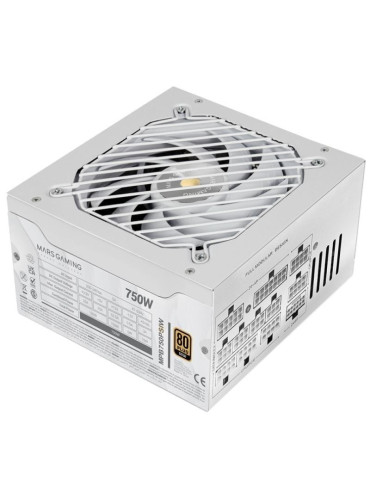 Fuente de Alimentación Mars Gaming MPB750PSI/ 750W/ Ventilador 14cm/ 80 Plus Gold