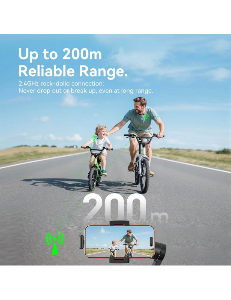 Micrófono Inalámbrico con Clip Vention Lavalier NCDB0/ USB Tipo-C/ Lightning/ Incluye Receptor/ 2 unidades