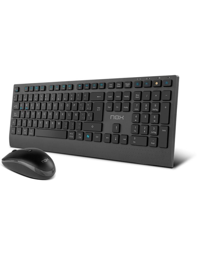 Teclado y Ratón Inalámbricos Nox Lite Duo