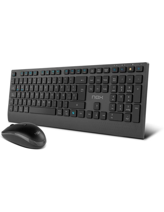 Teclado y Ratón Inalámbricos Nox Lite Duo