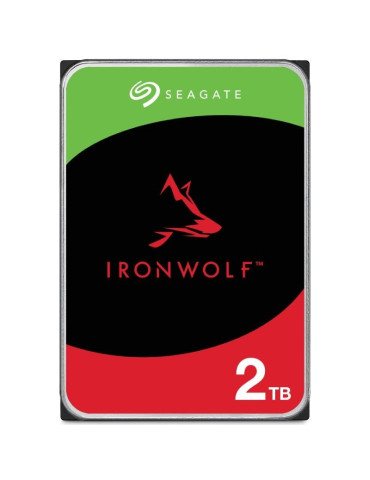 Disco Duro Seagate IronWolf NAS ST2000VN003 2TB/ 3.5"/ SATA III/ 256MB