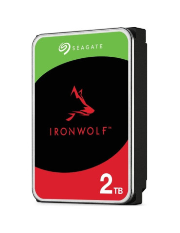 Disco Duro Seagate IronWolf NAS ST2000VN003 2TB/ 3.5"/ SATA III/ 256MB 2