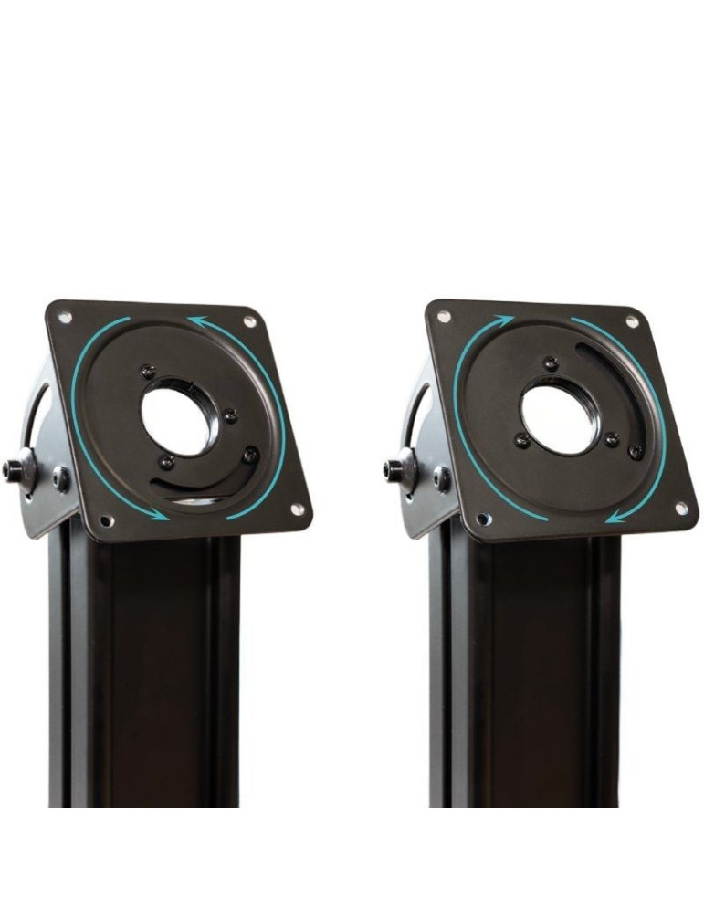 Soporte de Mesa para Marco Antirrobo de Tablet TooQ TQATC2601-B/ Negro