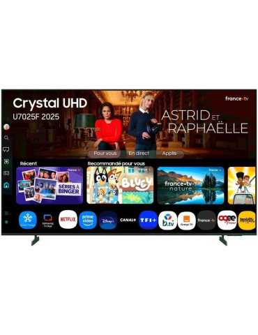 Televisor Samsung Crystal UHD U7025F TU50U7025FK 50"/ UltraHD 4K/ Smart TV/ WiFi
