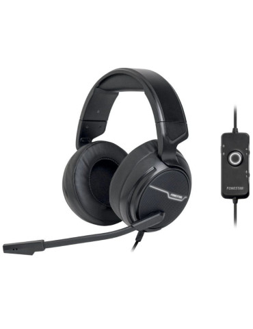Auriculares Gaming con Micrófono Fonestar WIN-U/ USB/ Negros