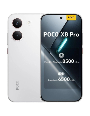 Smartphone Xiaomi POCO X8 Pro 8GB/ 512GB/ 6.59"/ 5G/ Blanco