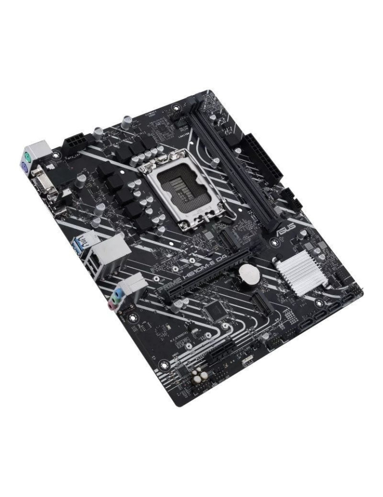 Placa Base Asus Prime H610M-E D4-CSM/ Socket 1700/ DDR4/ PCIe 4.0/ Micro ATX