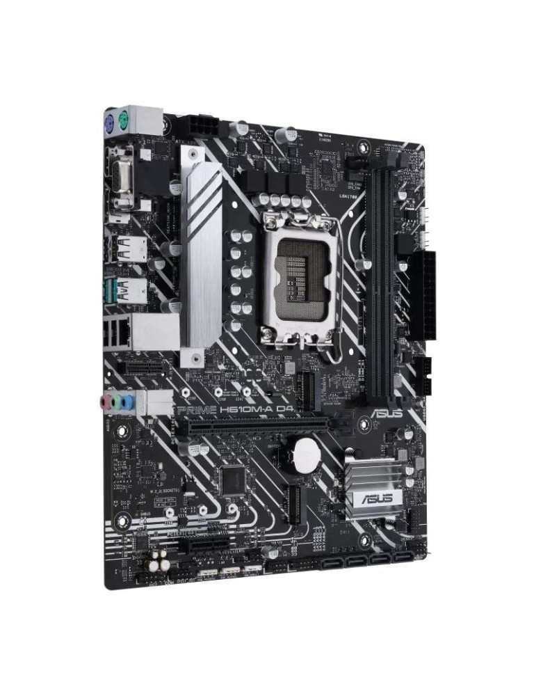 Placa Base Asus Prime H610M-A D4-CSM/ Socket 1700/ DDR4/ PCIe 4.0/ Micro ATX