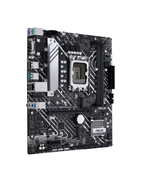 Placa Base Asus Prime H610M-A D4-CSM/ Socket 1700/ DDR4/ PCIe 4.0/ Micro ATX