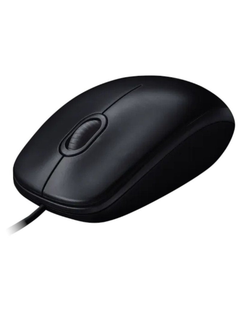 Ratón Logitech M100/ Hasta 1000 DPI/ Negro