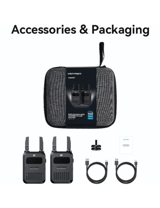 Adaptador/Transmisor de vídeo inalámbrico HDMI Vention ADUB0