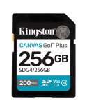 Tarjeta de Memoria Kingston CANVAS Go! Plus 256GB SD XC/ Clase 10/ 200MBs
