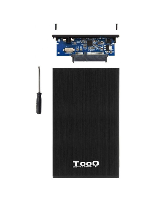 Caja Externa para Disco Duro de 2.5" TooQ TQE-2527B/ USB 3.1