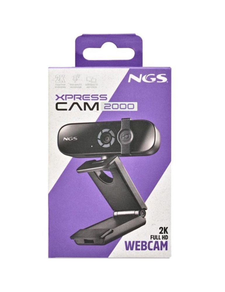 Webcam NGS XpressCam 2000/ 2560 x 1440 2K