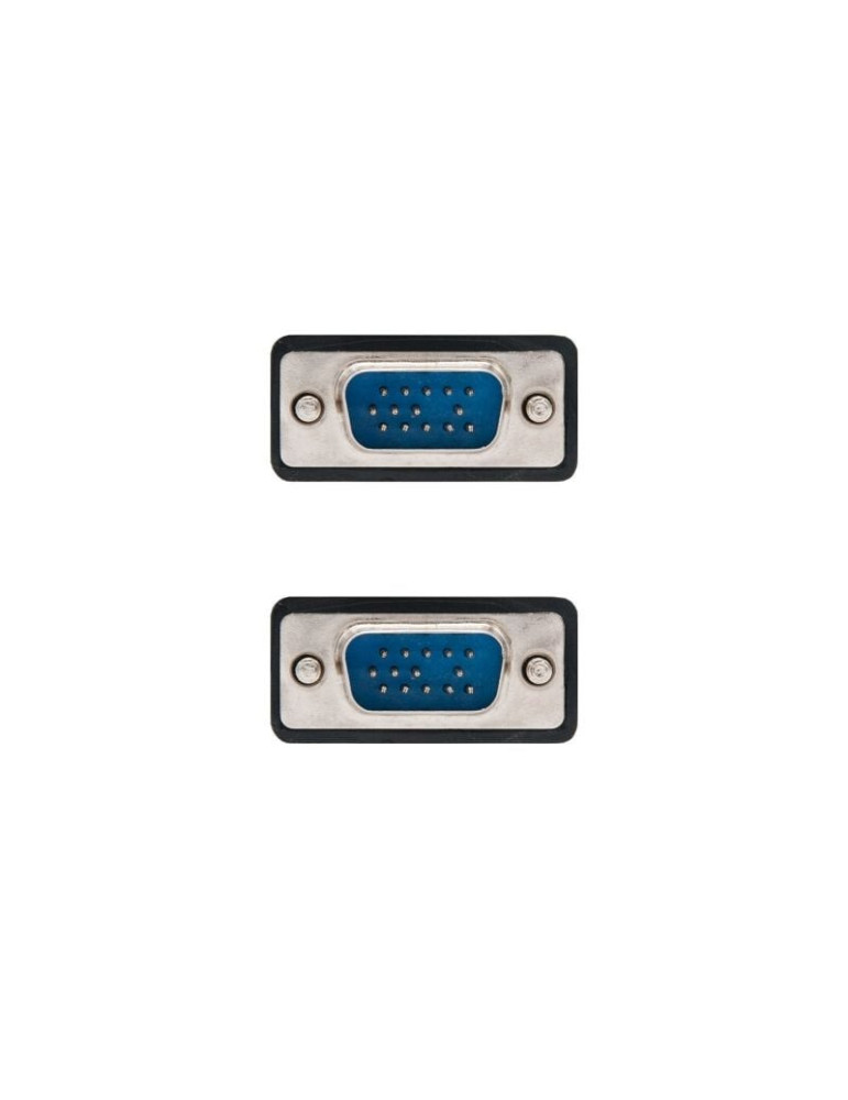 Cable SVGA Nanocable 10.15.0103/ VGA Macho - VGA Macho/ 3m/ Negro