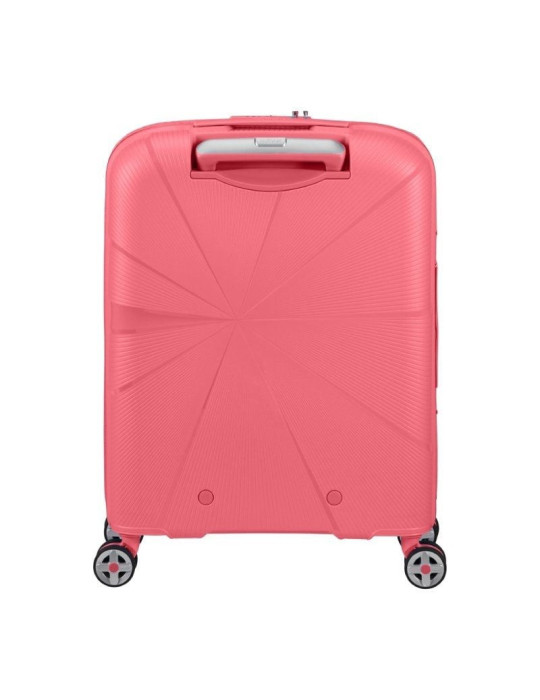 Maleta de Cabina American Tourister Starvibe Spinner 55cm/ 55x40x20cm/ 4 Ruedas/ Coral