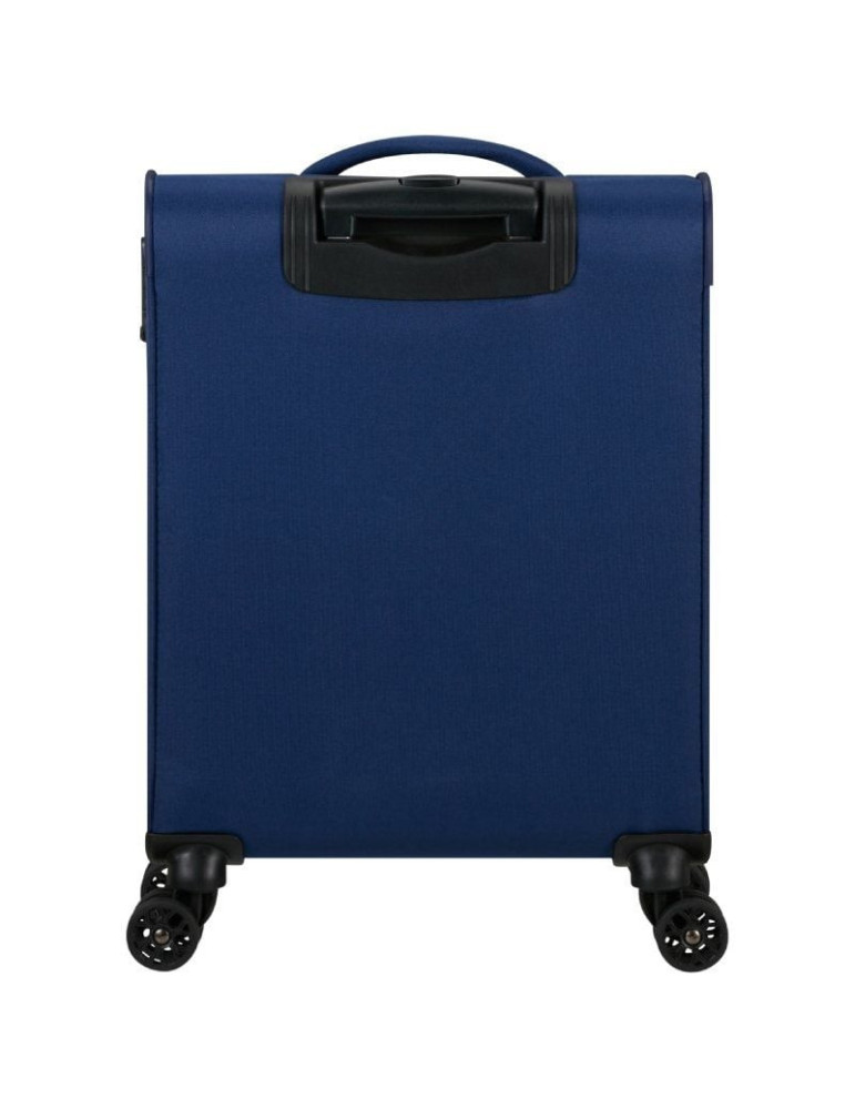 Maleta de Cabina American Tourister Sea Seeker Spinner 55cm/ 55x40x20cm/ 4 Ruedas/ Marino Combate