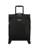 Maleta de Cabina American Tourister SummerRide Spinner 55cm/ 55x40x23cm/ 4 Ruedas/ Negra