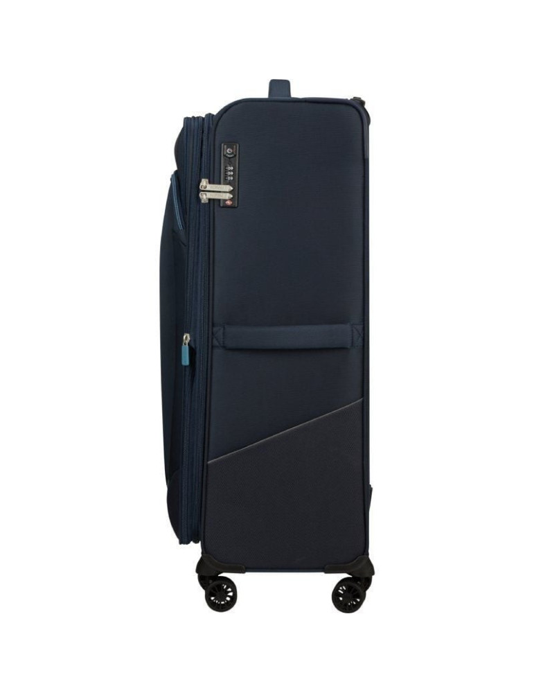Maleta Grande American Tourister SummerRide Spinner 80cm/ 80x48x30cm/ 4 Ruedas/ Azul Marino