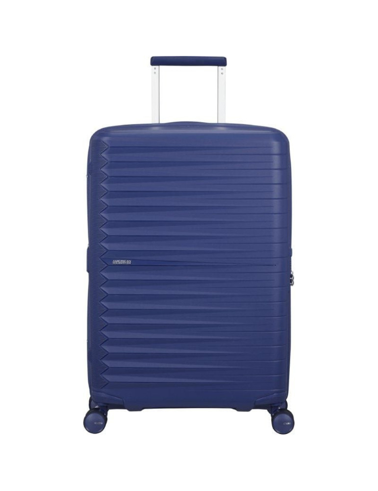 Maleta Mediana American Tourister FastForward Spinner Expansible 68cm/ 68x46x30cm/ 4 Ruedas/ Púrpura Anochecer