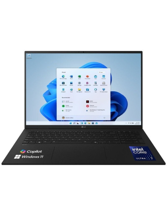 Portátil LG Gram 17Z90T-G.AD88B Intel Core Ultra 7-255H/ 32GB/ 1TB SSD/ 17.3"/ Win11