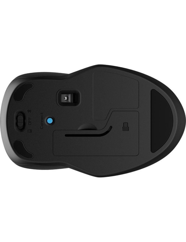 Ratón Inalámbrico HP 225 Dual/ Hasta 1600 DPI/ Negro