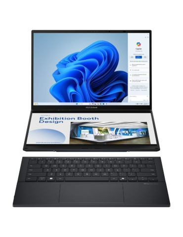 Portátil Convertible Asus ZenBook Duo OLED UX8406CA-QL336W Intel Core Ultra 7-255H/ 32GB/ 1TB SSD/ 14" Táctil/ Win11 2