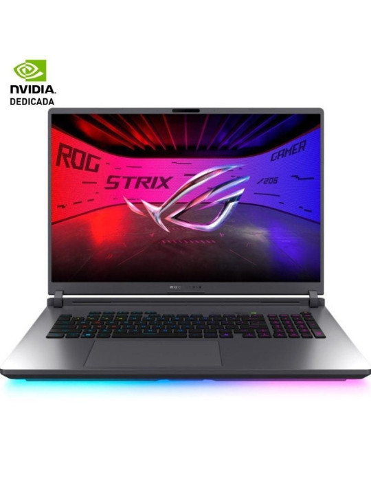 Portátil Gaming Asus ROG Strix G18 (2025) G815JMR-S8051 Intel Core i7-14650HX/ 32GB/ 1TB SSD/ GeForce RTX 5060/ 18"/ Sin Sistema