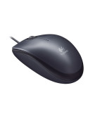Ratón Logitech M90/ Hasta 1000 DPI/ Gris V2
