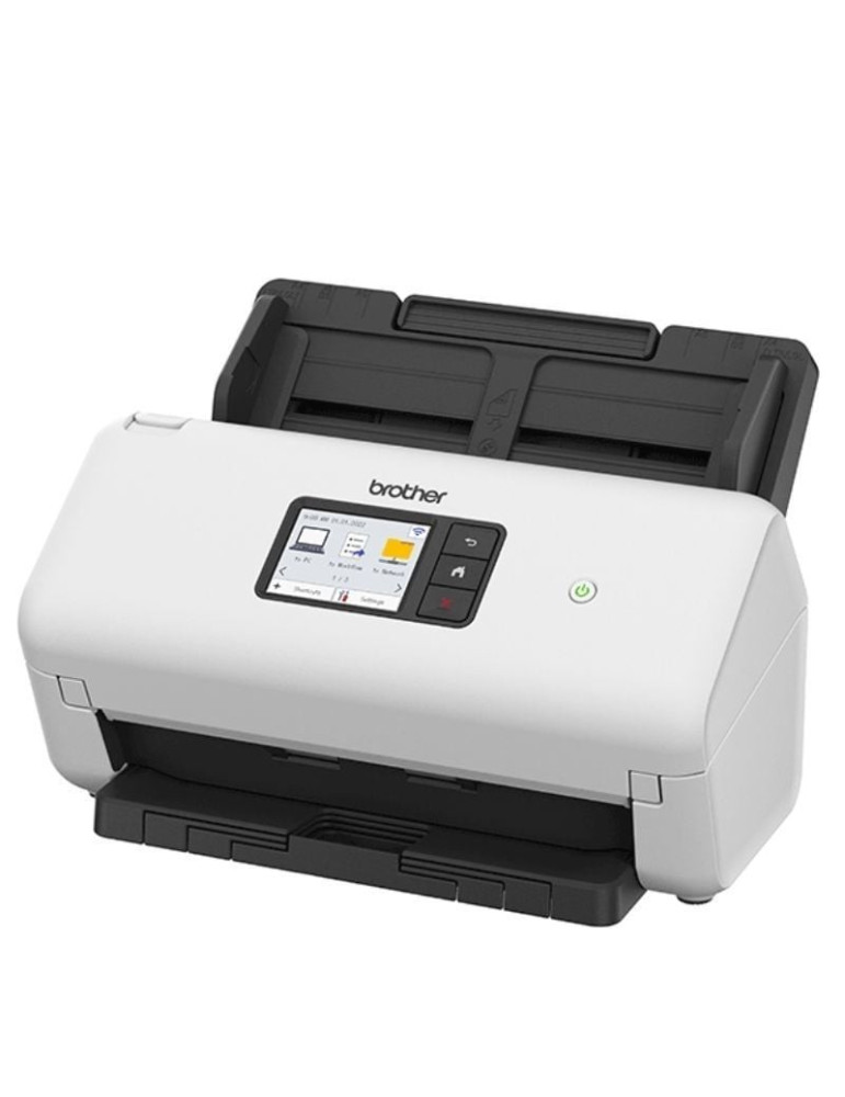 Escáner Documental Brother ADS-4550W con Alimentador de Documentos ADF/ Doble cara