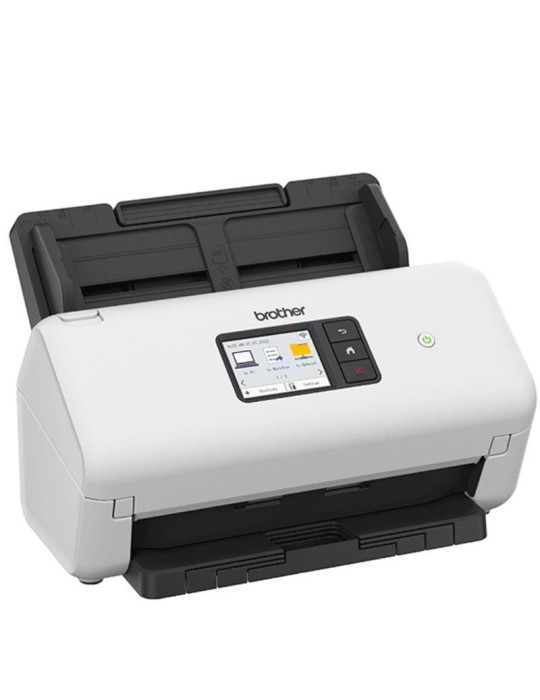 Escáner Documental Brother ADS-4550W con Alimentador de Documentos ADF/ Doble cara