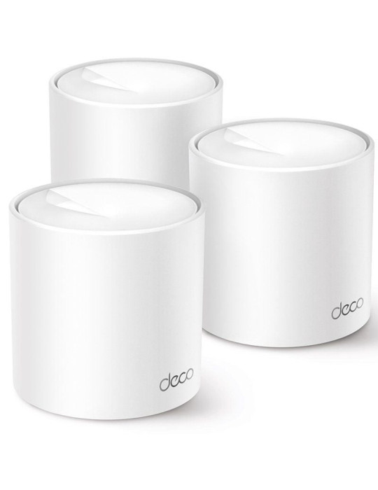 Sistema Mesh TP-Link Deco X10 1500Mbps/ 2.4GHz 5GHz/ Pack de 3
